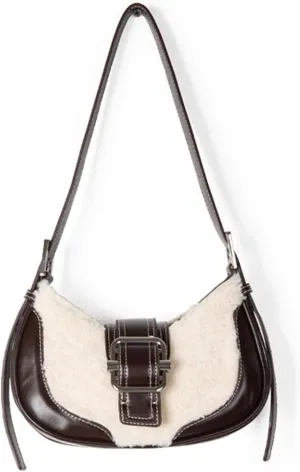 Women's Shoulder Purse Clutch Hobo Clutch Bag Chic Handbag Solid Color Hobo Cute Y2K Purse