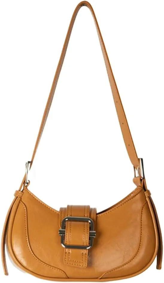 Women's Shoulder Purse Clutch Hobo Clutch Bag Chic Handbag Solid Color Hobo Cute Y2K Purse