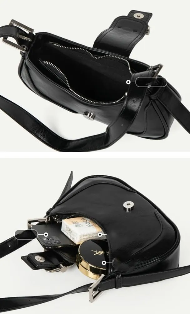 Women's Shoulder Purse Clutch Hobo Clutch Bag Chic Handbag Solid Color Hobo Cute Y2K Purse