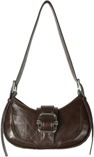 Women's Shoulder Purse Clutch Hobo Clutch Bag Chic Handbag Solid Color Hobo Cute Y2K Purse