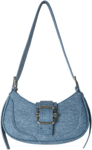 Women's Shoulder Purse Clutch Hobo Clutch Bag Chic Handbag Solid Color Hobo Cute Y2K Purse