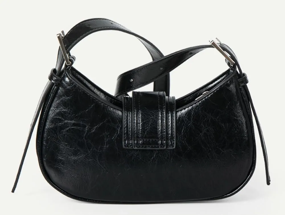 Women's Shoulder Purse Clutch Hobo Clutch Bag Chic Handbag Solid Color Hobo Cute Y2K Purse