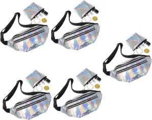 Women's Sports Belt Bag with Purse Durable Leather Waist Pack for Outdoor Activities and Travel