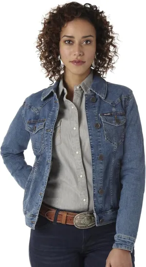 Wrangler Women's Retro Western Denim Jacket