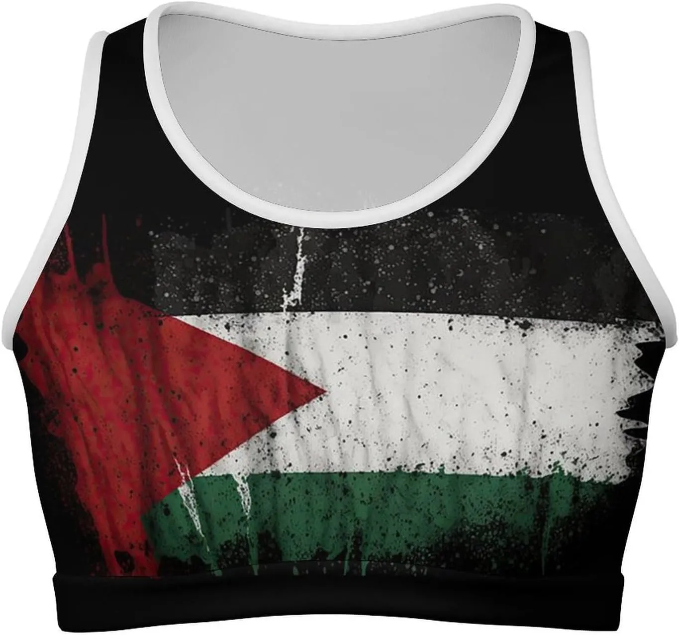 Zakqeik Women's Cute Sleeveless Tank Tops Switzerland Flag Scoop Neck Basic Cami Shirts